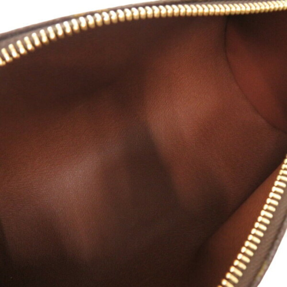 Louis Vuitton Papillon handbag Clutch leather Monogram brown LV - Picture 5 of 6
